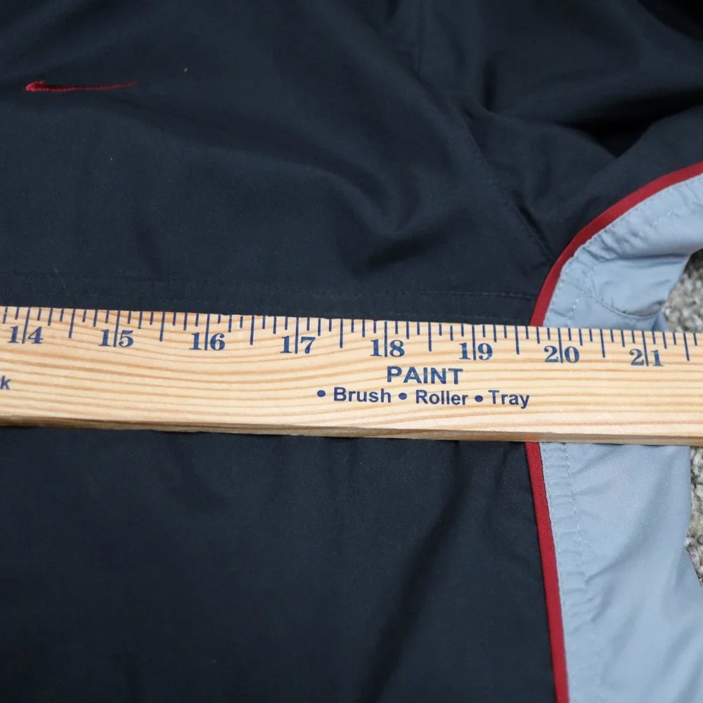 Vintage Nike 72 Track Jacket Mens Small‎ Black Full Zip Windbreaker Warm Up Y2K